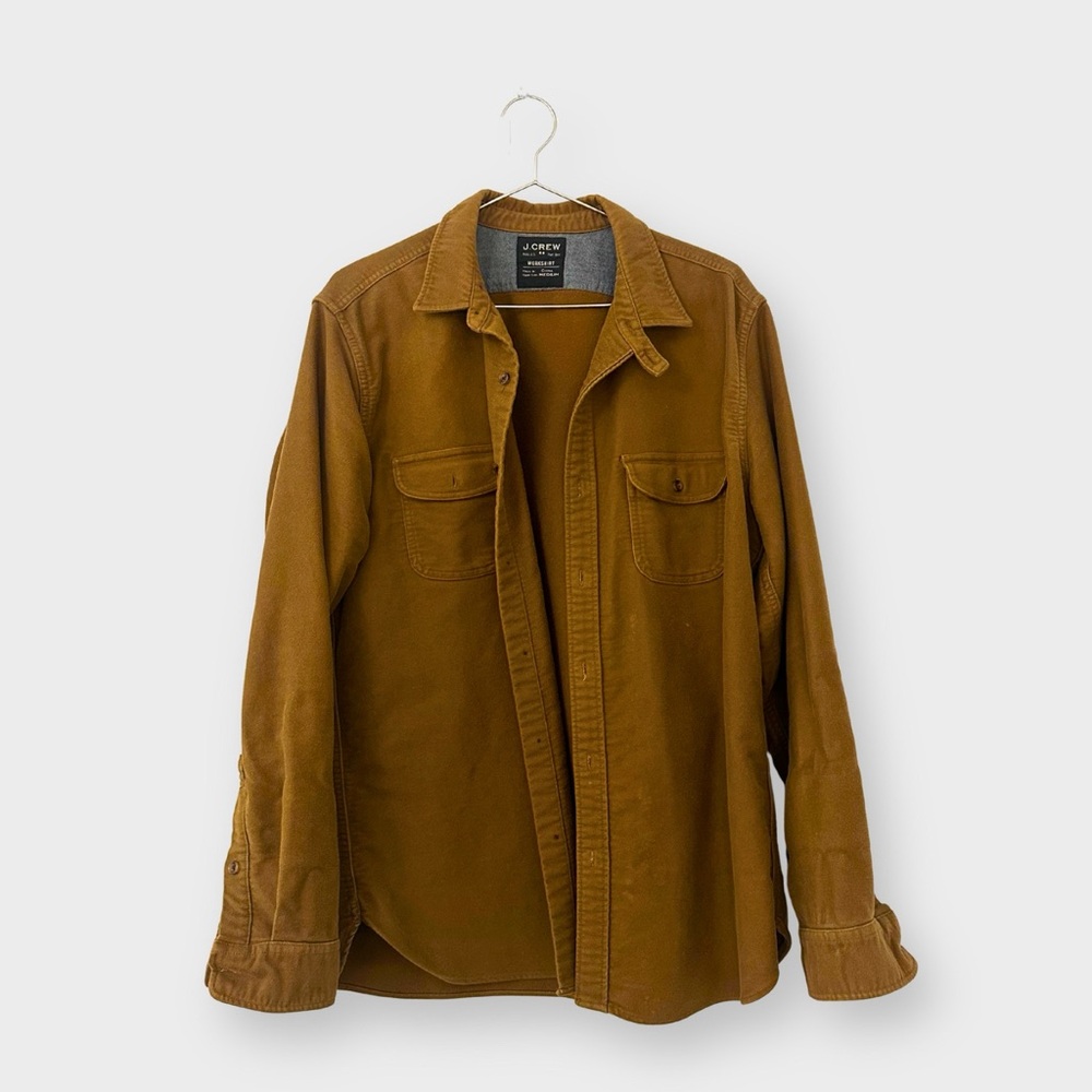 J. Crew Men's Brown Heavyweight Workshirt